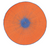Color Burst Placemat, Orange and Blue 