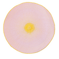 Color Burst Placemat, Pink and Yellow