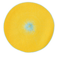 Color Burst Placemat, Yellow and Blue 