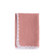 Embroidered Scallop Linen Napkin, Pink