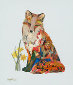 Brenda Bogart Flora Fox Art Print