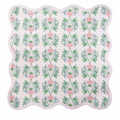 Garden Rose Square Scalloped Placemat