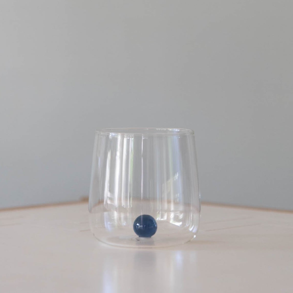 Royal Blue Tumbler on table