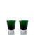 Baccarat Green Mosaique Tumbler, Set of Two