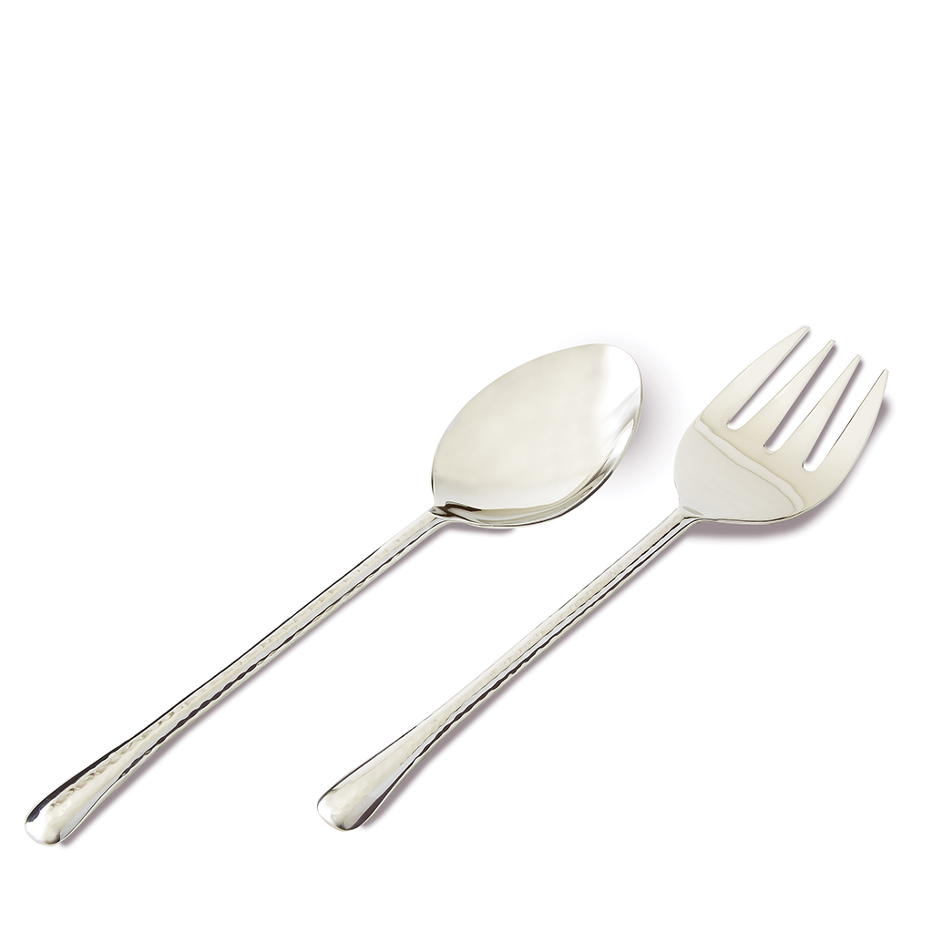 Silver Salad Set 