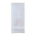 Hand Towel with Embroidered Pink M 