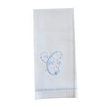 Hand Towel with embroidered blue C