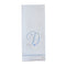 Hand Towel with embroidered blue D