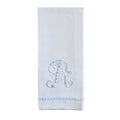 Hand Towel with embroidered blue R
