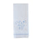 Hand Towel with embroidered blue W