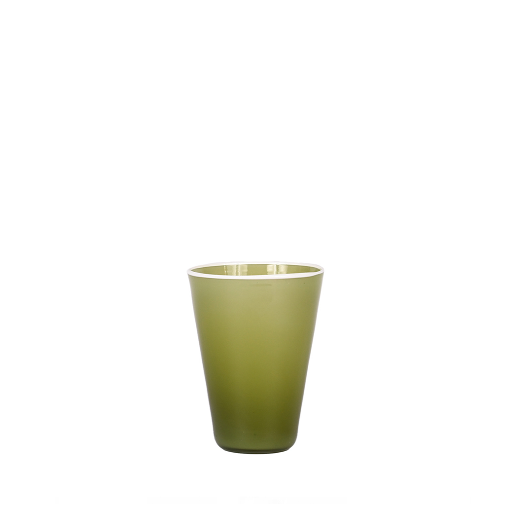 Handblown Tumbler Green 