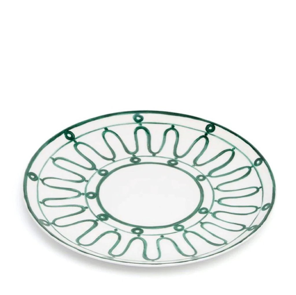 hydra dinner plate, pine 