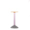 medium colored glass candle holder