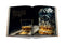 The Impossible Collection of Whiskey book, open and revealing image of whiskey glass