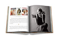 The Impossible Collection of Whiskey book, open and revealing image of woman holding whiskey glass