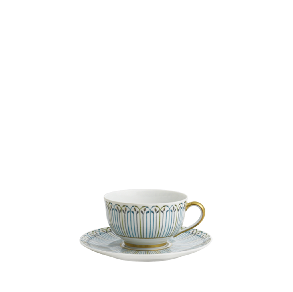 Haviland & Parlon Jardin De Louise Cup and Saucer