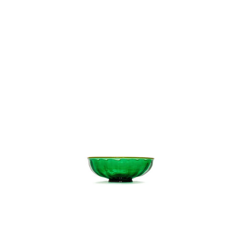 LaDoubleJ Murano Nut Bowl, Green