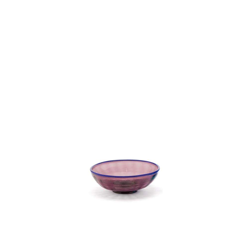 LaDoubleJ Murano Nut Bowl, Lavender