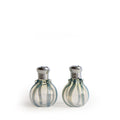 Individual Salt and Pepper Shaker Set, Turquoise
