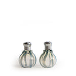 Individual Salt and Pepper Shaker Set, Turquoise