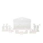 Lucite Nativity Set