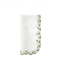 Ombre Embroidered Scalloped Napkins, Green