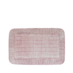 Pink Wicker Tray