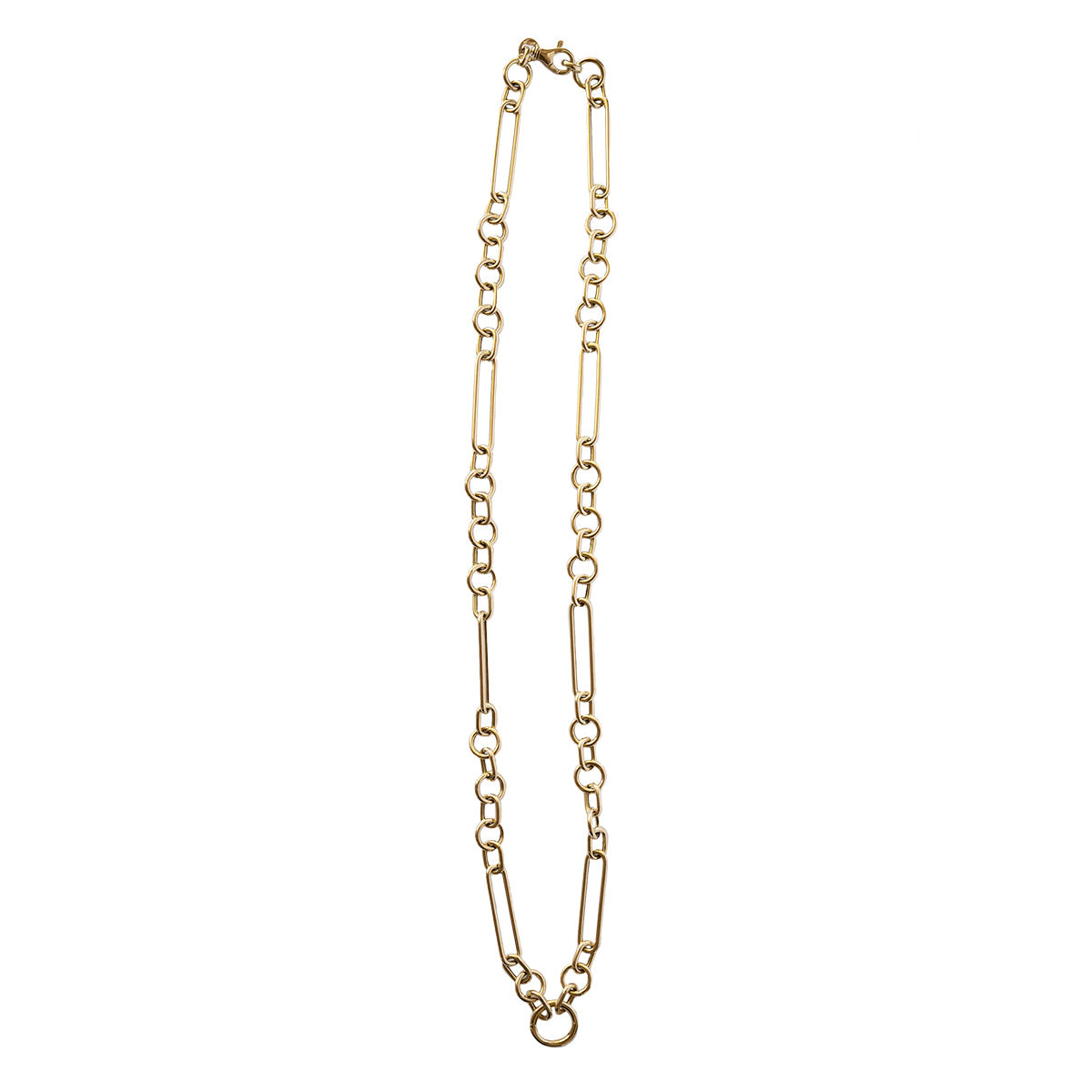 Yellow Gold Lariat necklace