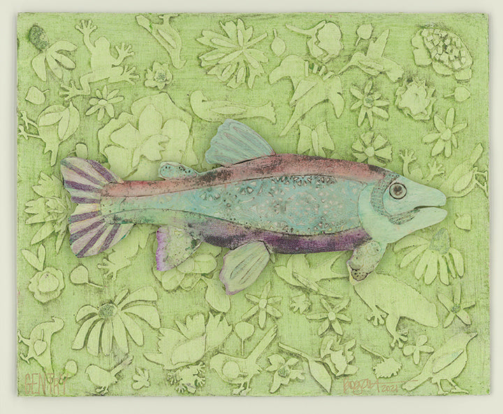 Brenda Bogart Rainbow Trout 1