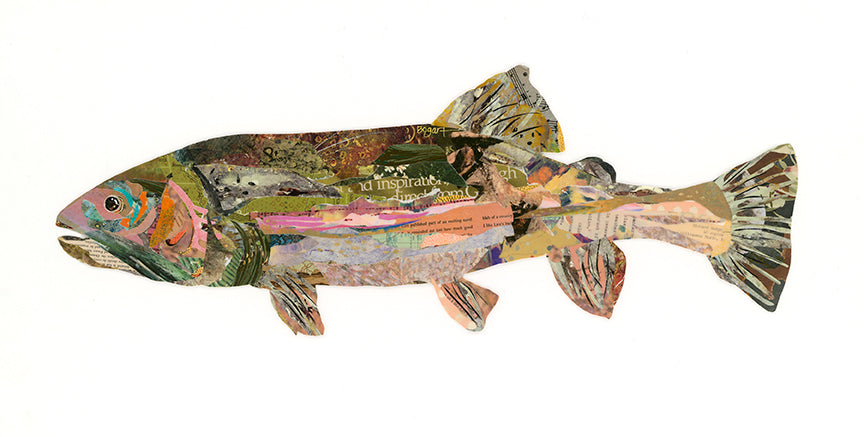 Brenda Bogart Print Rainbow Trout 8