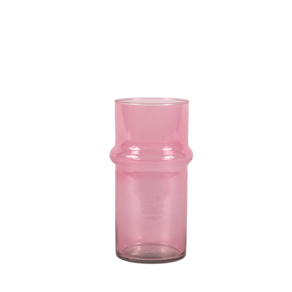 Pink Glass Vase