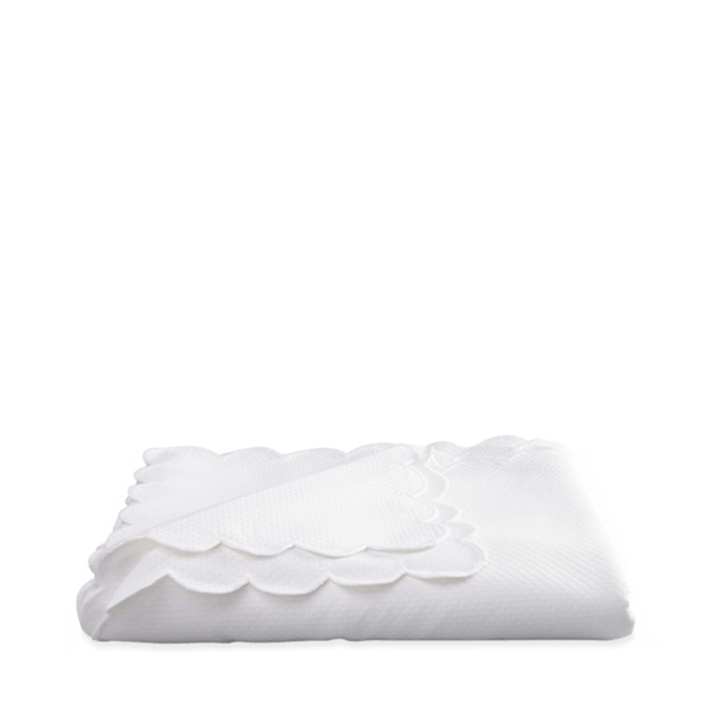 Matouk Linens Savannah Gardens Tablecloth, White