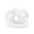Glass Knot in White