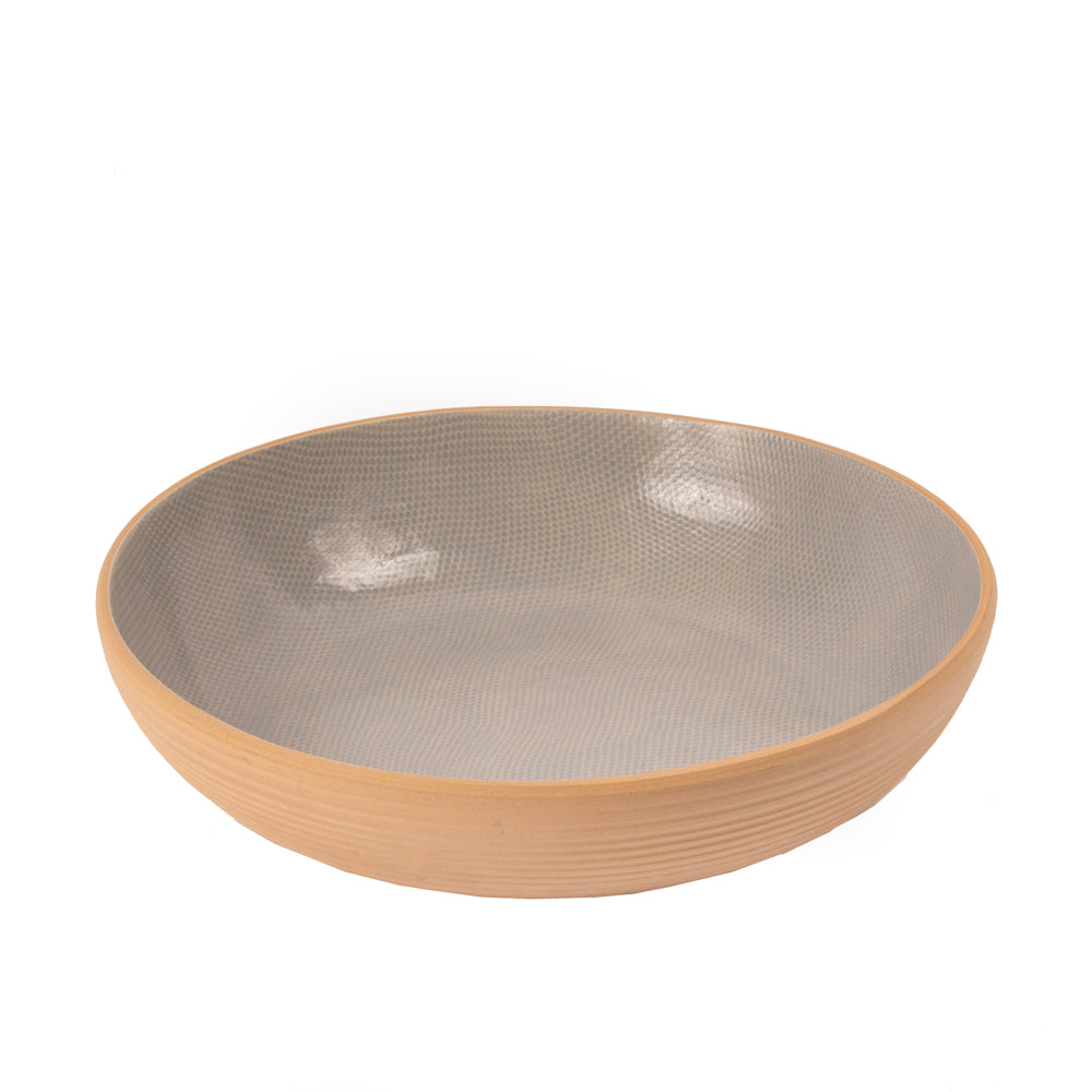 Ceramic Salad Serving Bowl, Opal