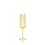 Tinsley yellow champagne flute