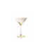 Tinsley yellow martini glass