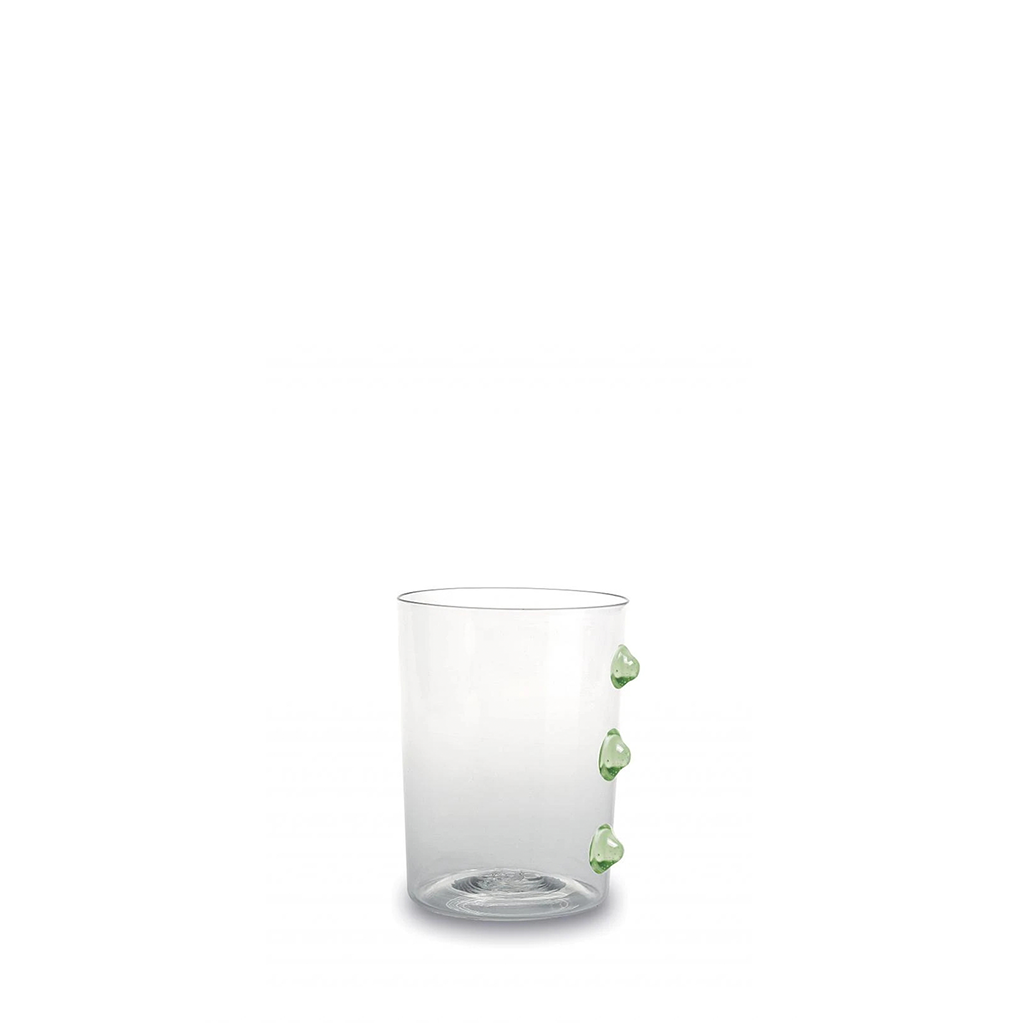 Three Tiered Green Embellishment Tumbler