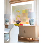 Waverly Credenza styled in dinning room 