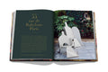 Yves Saint Laurent at Home book cover, photograph of an outdoor space of Yves Saint Laurent