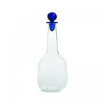 Glass Decanter with Blue Detail