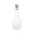 Glass Decanter with Pink Detail