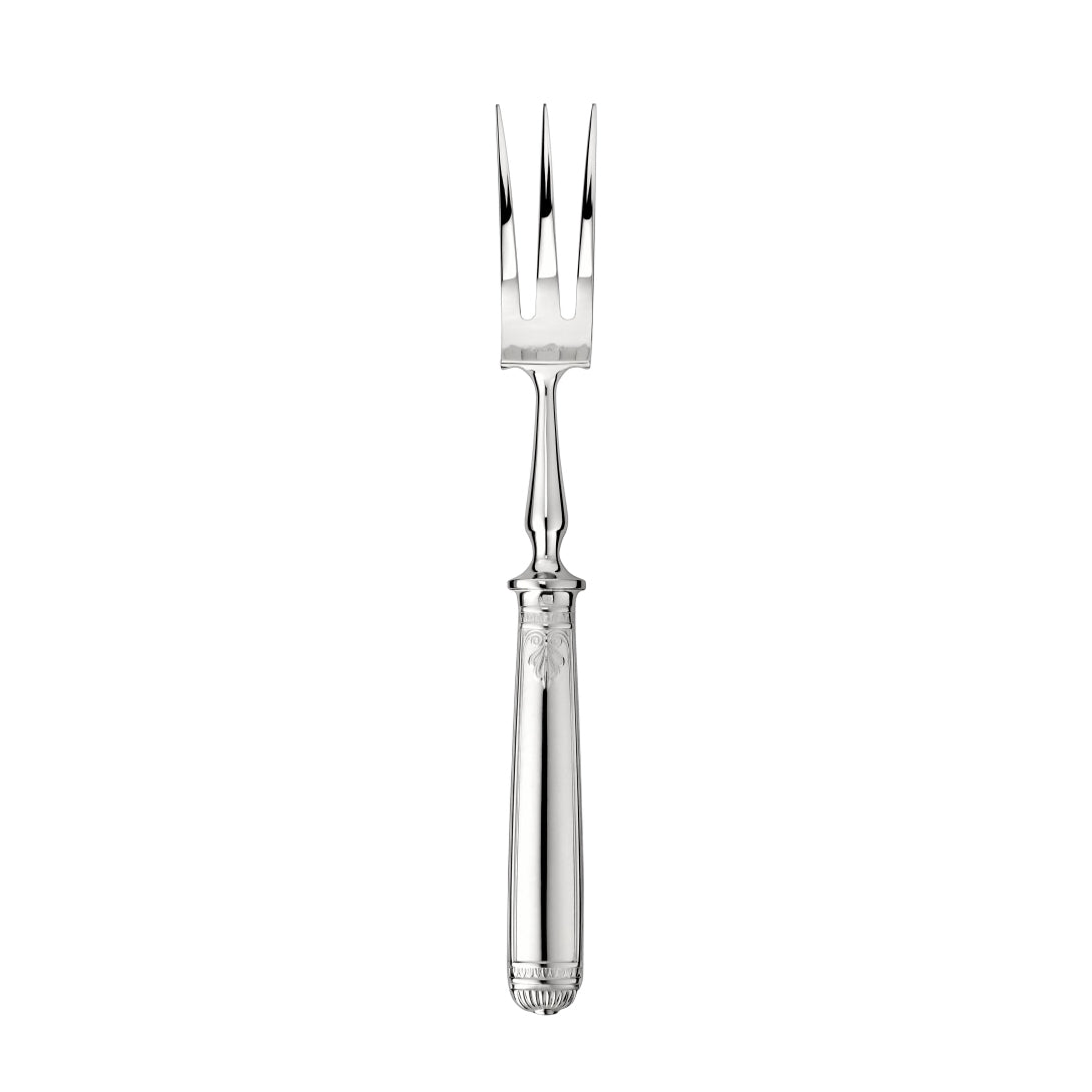 Christofle Malmaison Silver-Plated Carving Fork