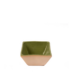 Ceramic Square Dip Bowl, Citrus