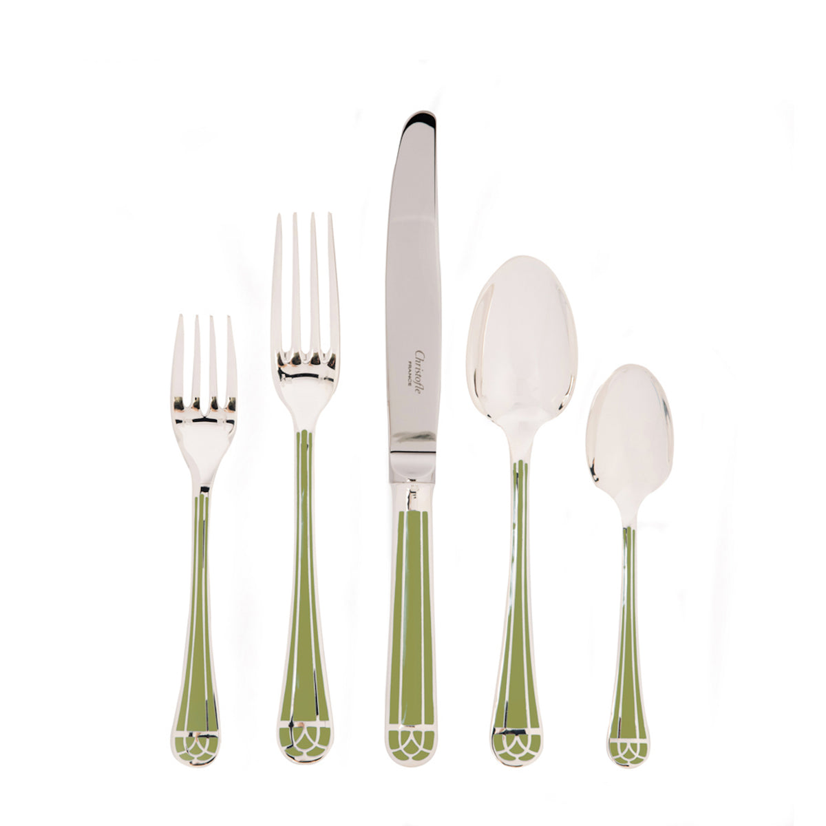 Christofle Talisman Flatware, Moss