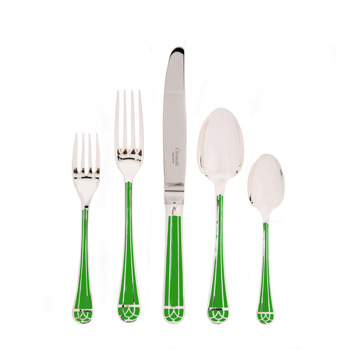 Christofle Talisman Flatware, Leek