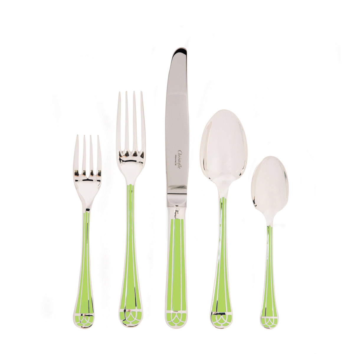 Christofle Talisman Flatware, Pistachio