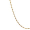 Gold Fiagro Chain Necklace close up view