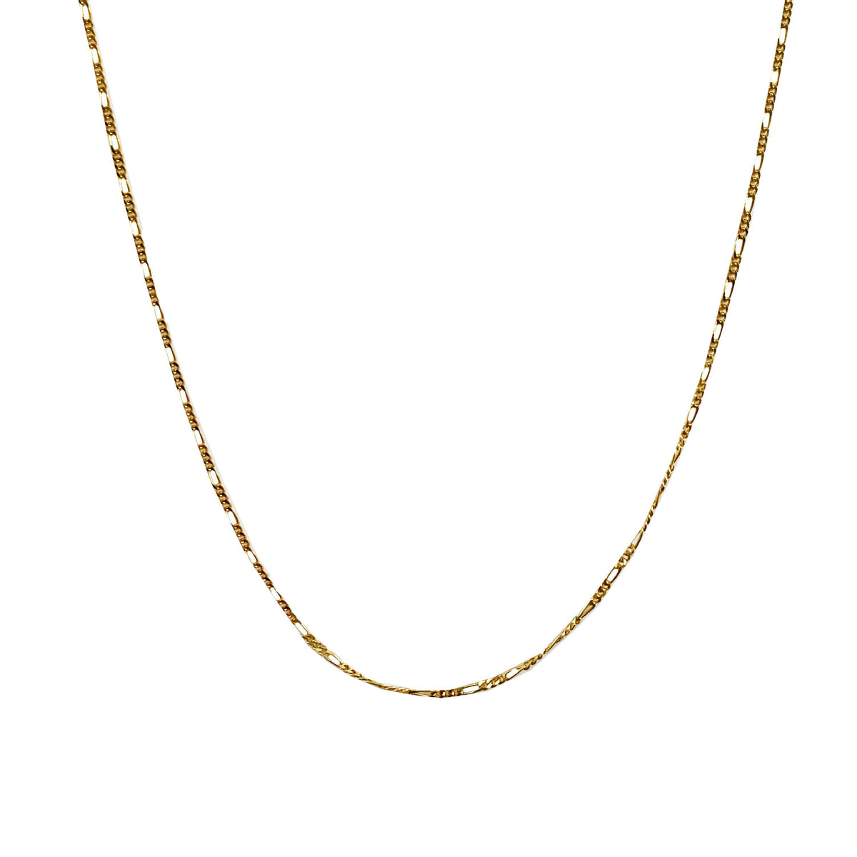 Gold Fiagro Chain Necklace