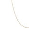 Gold Beaded Chain Necklace close up vifew