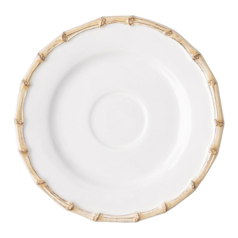 Juliska Classic Bamboo Natural Saucer